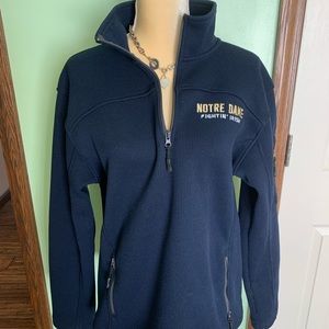 Mens Notre Dame Fighting Irish Fleece Pullover size M